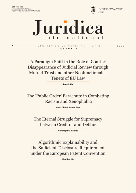 Juridica International 31/2022
