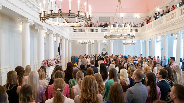 Õigusteaduskonna magistriastme lõpuaktus 2022